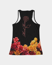 Load image into Gallery viewer, Fall Roses-Black Women's Tank