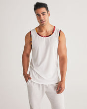 Load image into Gallery viewer, Fall Roses White Men's Sports Tank