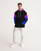 Load image into Gallery viewer, Blue&Purple Rose Men's Hoodie