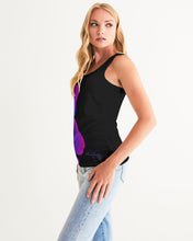 将图片加载到图库查看器,Blue&Purple Rose Women's Tank