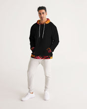将图片加载到图库查看器,Fall Roses-Black Men's Hoodie