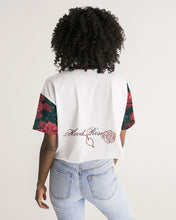 Tải hình ảnh vào trình xem Thư viện, La Colora Women's Lounge Cropped Tee