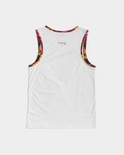 Load image into Gallery viewer, Fall Roses White Men's Sports Tank