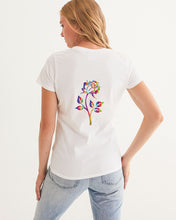 将图片加载到图库查看器,LIMITED EDITION* Pride Rose 2021 Women's Graphic Tee