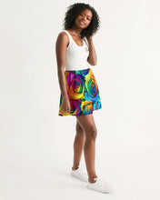 将图片加载到图库查看器,Special Edition* Tie Dye Pride 2021 Women's Scoop Neck Skater Dress