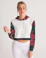 Tải hình ảnh vào trình xem Thư viện, La Colora Women's Cropped Hoodie