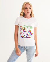 将图片加载到图库查看器,LIMITED EDITION* Pride Rose 2021 Women's Graphic Tee
