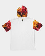 Load image into Gallery viewer, Fall Roses White Men's Premium Heavyweight Short Sleeve Hoodie