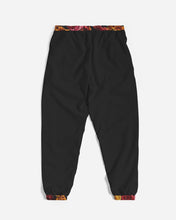 Load image into Gallery viewer, Fall Roses-Black Men's Track Pants