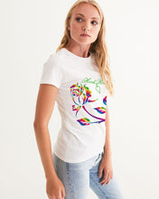 将图片加载到图库查看器,LIMITED EDITION* Pride Rose 2021 Women's Graphic Tee