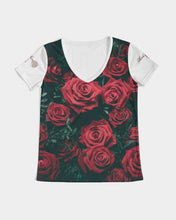 Charger l'image dans la galerie, La Colora Women's V-Neck Tee