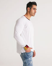 将图片加载到图库查看器,Fall Roses White Men's Long Sleeve Tee