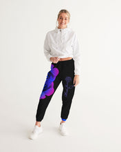 将图片加载到图库查看器,Blue&Purple Rose Women's Track Pants