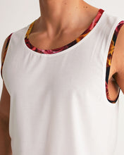 Load image into Gallery viewer, Fall Roses White Men's Sports Tank