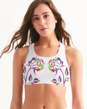 将图片加载到图库查看器,LIMITED EDITION* Pride Rose 2021 Women's Seamless Sports Bra