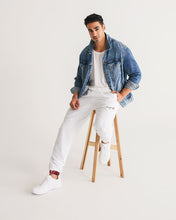 将图片加载到图库查看器,Fall Roses White Men's Track Pants