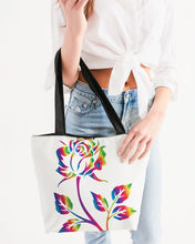 将图片加载到图库查看器,LIMITED EDITION* Pride Rose 2021 Canvas Zip Tote