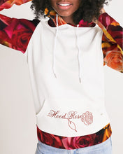 将图片加载到图库查看器,Fall Roses White Women's Hoodie