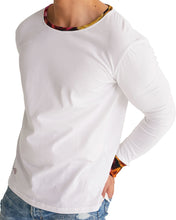 将图片加载到图库查看器,Fall Roses White Men's Long Sleeve Tee