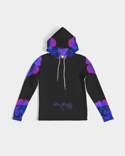 将图片加载到图库查看器,Blue&Purple Rose Women's Hoodie