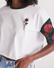 Tải hình ảnh vào trình xem Thư viện, La Colora Women's Lounge Cropped Tee