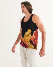 Load image into Gallery viewer, Fall Roses-Black Men's Tank