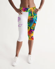 Cargar imagen en el visor de la galería, Special Edition* Tie Dye Pride 2021 Women's Mid-Rise Capri