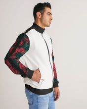 将图片加载到图库查看器,La Colora Men's Stripe-Sleeve Track Jacket
