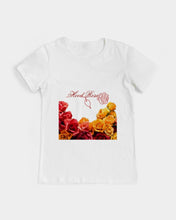 将图片加载到图库查看器,Fall Roses White Women's Graphic Tee