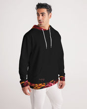 将图片加载到图库查看器,Fall Roses-Black Men's Hoodie