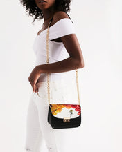 Load image into Gallery viewer, Fall Roses White Small Shoulder Bag