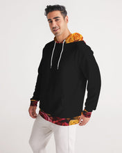 将图片加载到图库查看器,Fall Roses-Black Men's Hoodie