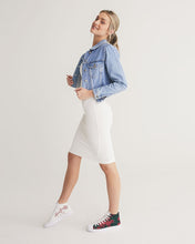 Tải hình ảnh vào trình xem Thư viện, La Colora Women's Hightop Canvas Shoe