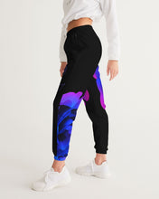 将图片加载到图库查看器,Blue&Purple Rose Women's Track Pants