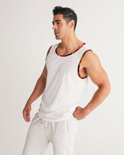 Load image into Gallery viewer, Fall Roses White Men's Sports Tank