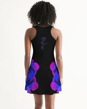 Load image into Gallery viewer, Blue&Purple Rose Women's Racerback Dress
