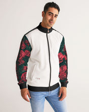 将图片加载到图库查看器,La Colora Men's Stripe-Sleeve Track Jacket