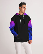 Load image into Gallery viewer, Blue&Purple Rose Men's Hoodie