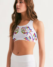 将图片加载到图库查看器,LIMITED EDITION* Pride Rose 2021 Women's Seamless Sports Bra