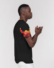 将图片加载到图库查看器,Fall Roses-Black Men's Everyday Pocket Tee