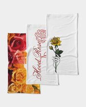 Load image into Gallery viewer, Fall Roses White Neck Gaiter Set
