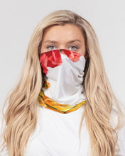 Load image into Gallery viewer, Fall Roses White Neck Gaiter Set
