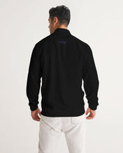 Load image into Gallery viewer, Blue&amp;Purple Rose Men&#39;s Track Jacket
