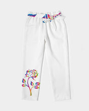 Load image into Gallery viewer, LIMITED EDITION* Pride Rose 2021 Women&#39;s Belted Tapered Pants
