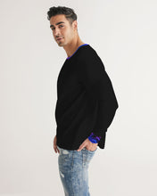 Load image into Gallery viewer, Blue&amp;Purple Rose Men&#39;s Long Sleeve Tee
