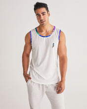 Load image into Gallery viewer, Bloomin&#39; Blues Men&#39;s Sports Tank
