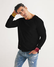 Load image into Gallery viewer, Fall Roses-Black Men&#39;s Long Sleeve Tee
