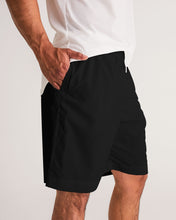 Load image into Gallery viewer, Blue&amp;Purple Rose Men&#39;s Jogger Shorts
