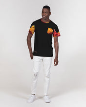 Load image into Gallery viewer, Fall Roses-Black Men&#39;s Everyday Pocket Tee
