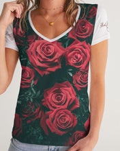 Load image into Gallery viewer, La Colora Women&#39;s V-Neck Tee
